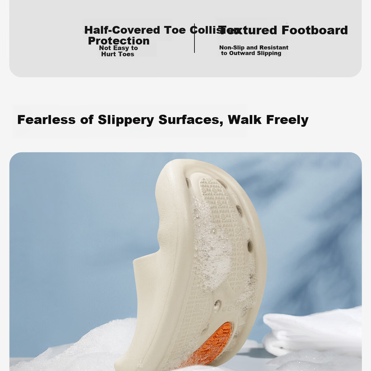 TZLDN Antibacterial Quick-Dry Breathable Summer Bathroom Shower Non-Slip EVA Slippers for Men and Women 12