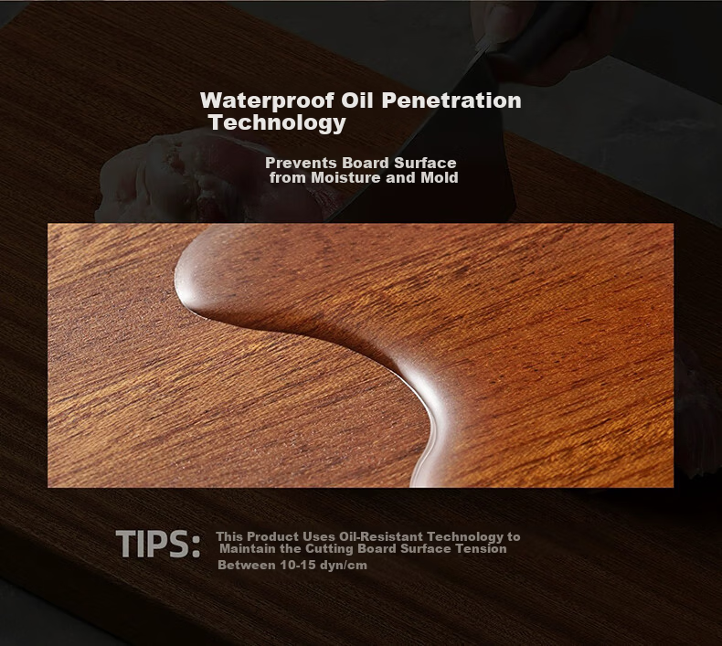 ZhaiQingSong Stainless Steel + Plastic Double-Sided Antibacterial Multifunctional Cutting Board 41x27.2x1.3cm 10