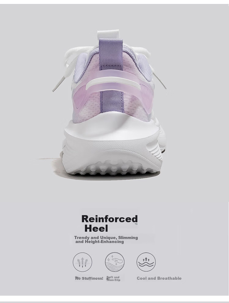 Global Purple Women's Running Shoes 2026 New Spring Breathable Mesh Casual Ultra-Light Fashion Sneakers 5