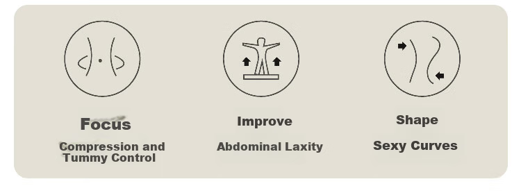FitonTon Waist Trainer for Women, Shaping Waist Belt, High Elasticity Postpartum Body Shaper, Adjustable Button-Up Tummy Control Belt 3