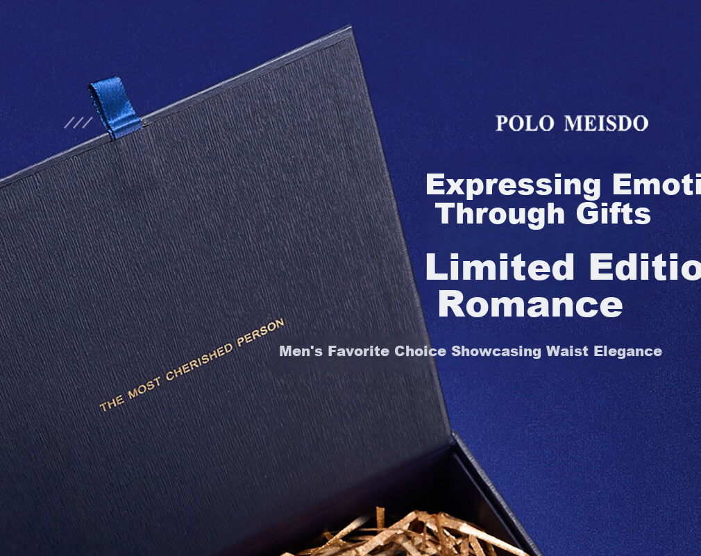 Paolo Mest Men's Genuine Leather Automatic Buckle Belt Gift Box Practical Birthday Present for Boyfriend Husband Father 27