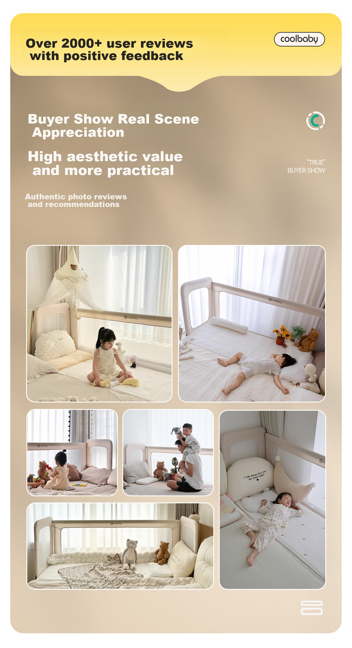 Coolbaby 4D Fiber Washable Patchwork Mattress for Baby and Adult (200*60cm) 1