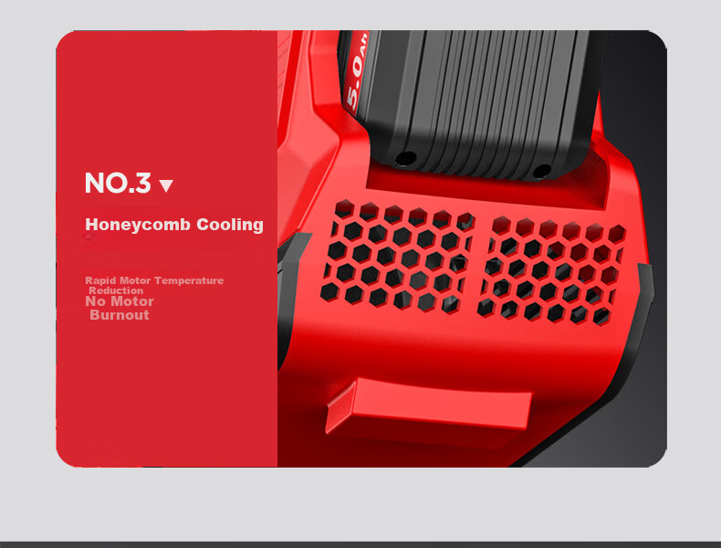 DELIXI ELECTRIC Lithium Battery Hair Dryer Industrial High-Power Fan Rechargeable Blower Snow Blower Dust Removal Household Electric Blowing Tool 22