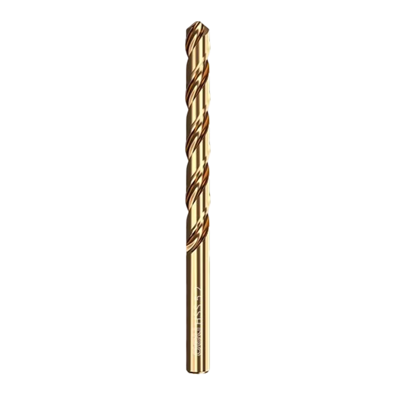 Deli 43 Twist Drill Industrial Grade Round Shank High Hardness Fast Drilling Stainless Steel Aluminum Alloy [5.2mm] 5 Pieces
