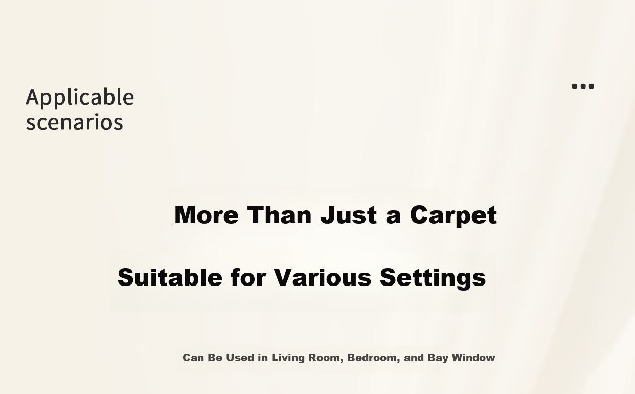 Xinglianxin Bedroom Carpet 2025 New Wash-Free Imitation Rabbit Long Hair Bedside Rug Floor Mat Window Cushion 120*160cm 11