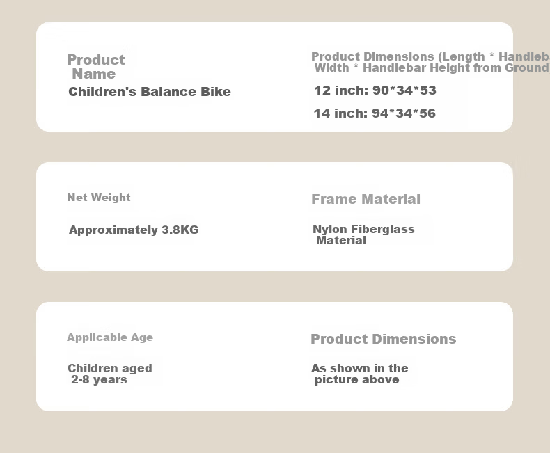 Phoenix Children's Balance Bike with Shock Absorption, for Ages 2-3 Kids' Scooter, 14-Inch Gift 13