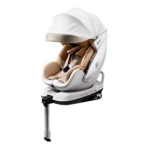 Bebebus Children's Safety Seat 0-7 Years Space Capsule Smart Voice Ventilated Infant Car Seat with Canopy