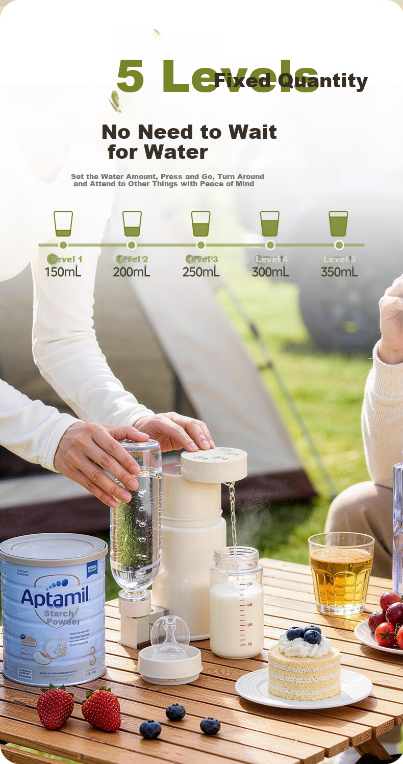 Midea [Price Protection 618] Portable Instant Hot Water Dispenser, Compact Household Electric Kettle, Travel-Friendly Foldable Portable Electric Kettle, Touch-Controlled Rapid Heating for Global Voltage 14