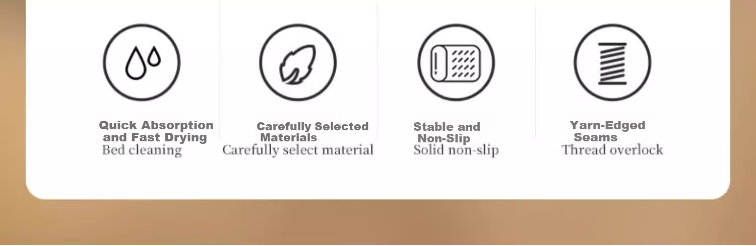Yinshang Swivel Chair Round Small Carpet Office Study Computer Chair Wheelchair Floor Mat Bedroom Rocking Chair Dressing Table Foot Pad 10