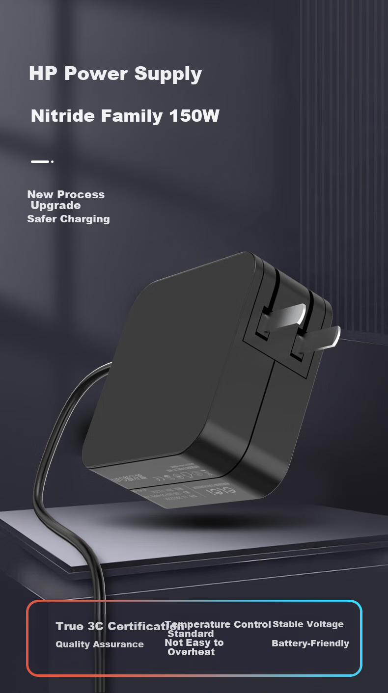 ELei Gallium Nitride HP Shadow/Shadow Elf 2/3/Pro 4 TPN-Q173 Zhan99 19.5V 7.7A 150W Power Adapter Charger Cable 4530 1