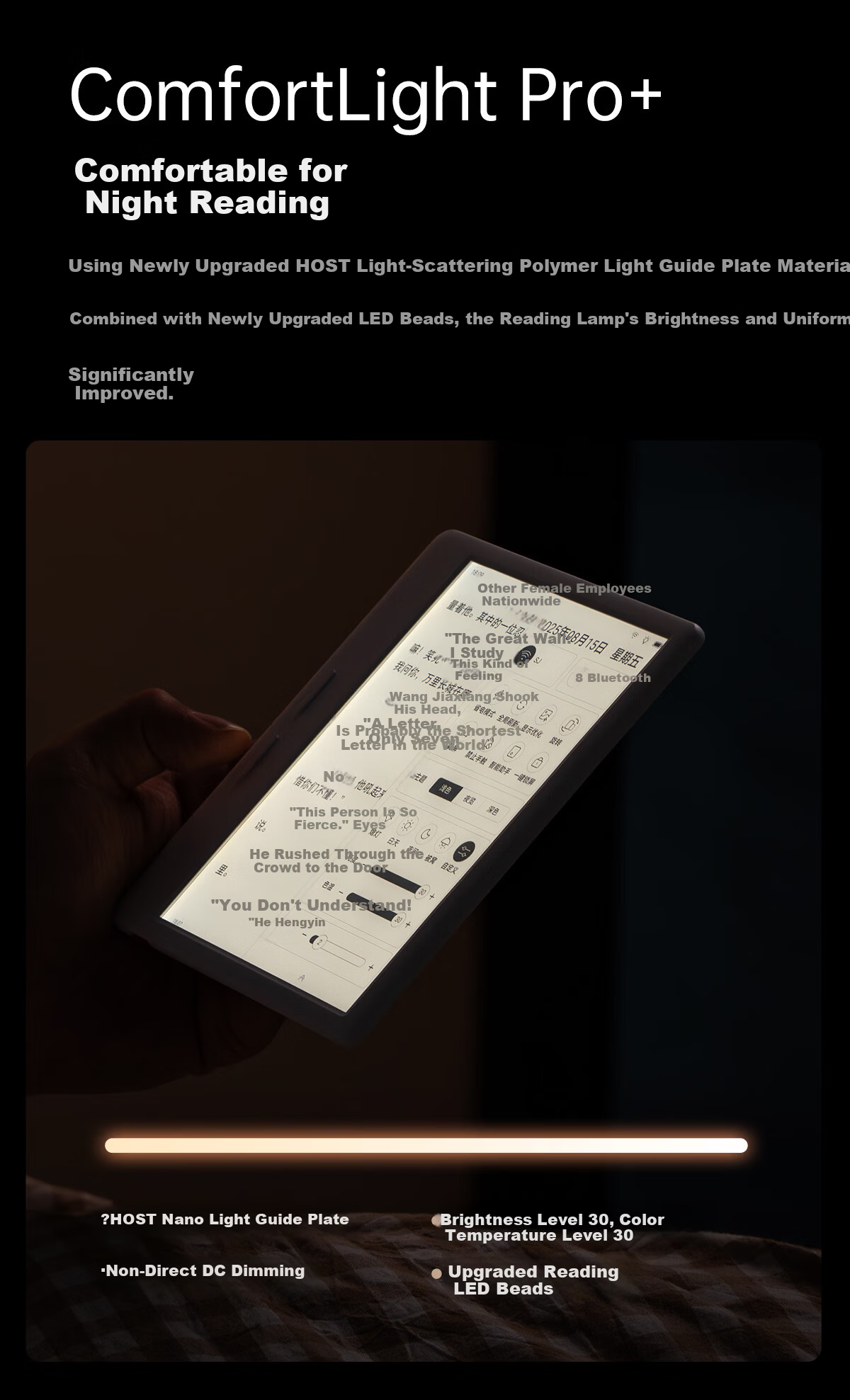 IReader Ocean5 Pro 7-inch Smart E-Reader E-Ink Tablet AI Learning Portable Space Black 12