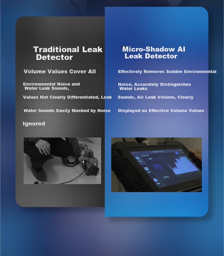 HIKMICRO Leak Detection AI High-Precision Water Leak Locator for Pipes and Underfloor Heating A5 4