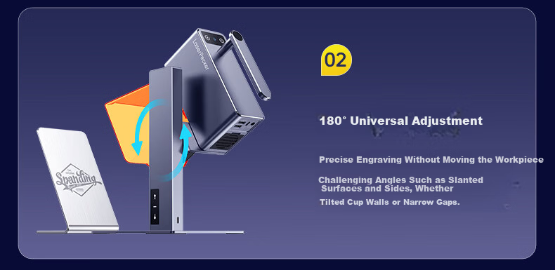 LaserPecker Woodpecker Laser Engraver Handheld Mini DIY Marking Coding Engraving Machine Electric Tool 2nd Generation 14
