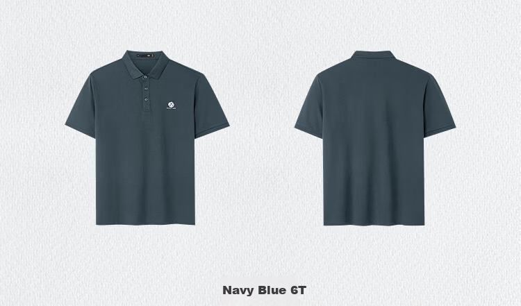 HLA Heilan Home Men's Short Sleeve 26 Chinese Dragon Series Cool Breathable Polo Shirt Summer 10