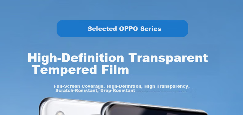 Baoluo [Damage Compensation] Tempered Glass Screen Protector for OPPO Find X7 Full-Coverage Curved HD Anti-Scratch Anti-Fingerprint Film 1