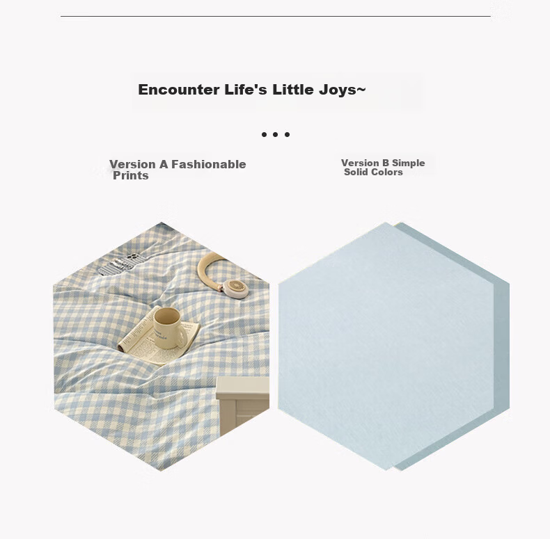 Grace Class A 7A Antibacterial Pure Cotton Duvet Cover 100% Cotton Single Bed Linen 150*200cm Sea Salt Milk Coconut 6