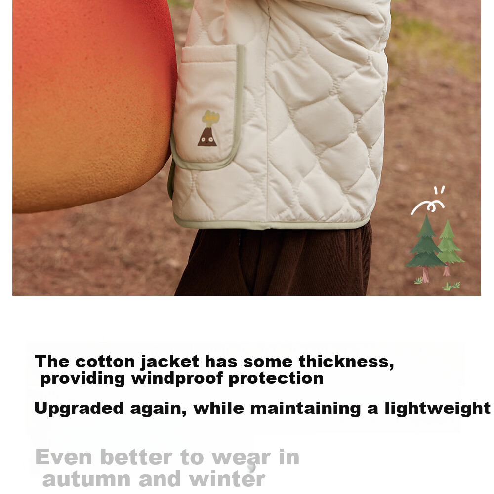 Betis Kids Jacket Fashion New Boys Girls Windproof Warm Thick Winter Coat Baby Padded Cotton Jacket 10