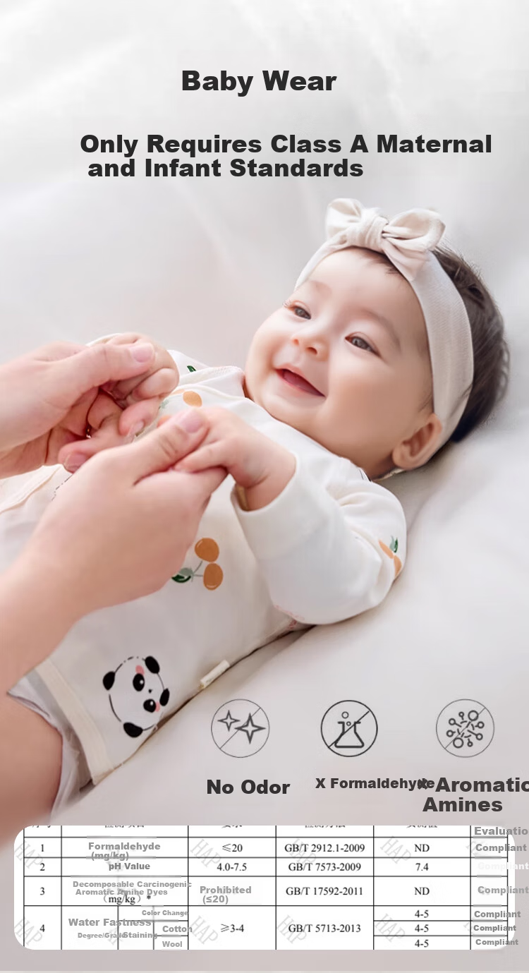 Aibaoshi Baby Clothes Spring And Autumn Pure Cotton Newborn Half-Back Shirt, Infant Monk Outfit 2-Piece Set White + Pink Size 52 T193 7