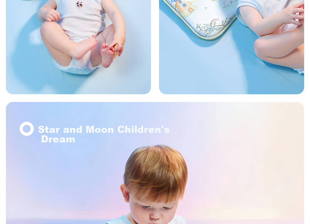 Betis Baby Pillow 0-6 Years Old Children's Pillow Cloud Slice Pillow Summer Breathable Baby Cooling Pillow Newborn Pillow Summer Party 40
