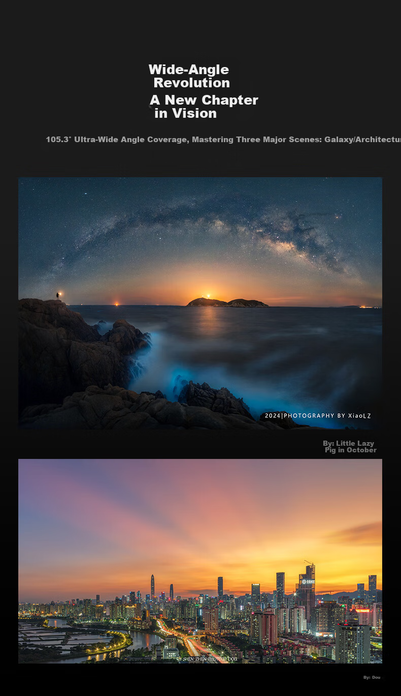 Brightin Star 16mm F2.8 Full-Frame Ultra Wide-Angle Landscape Architecture Astrophotography Mirrorless Lens for Sony E-Mount 5