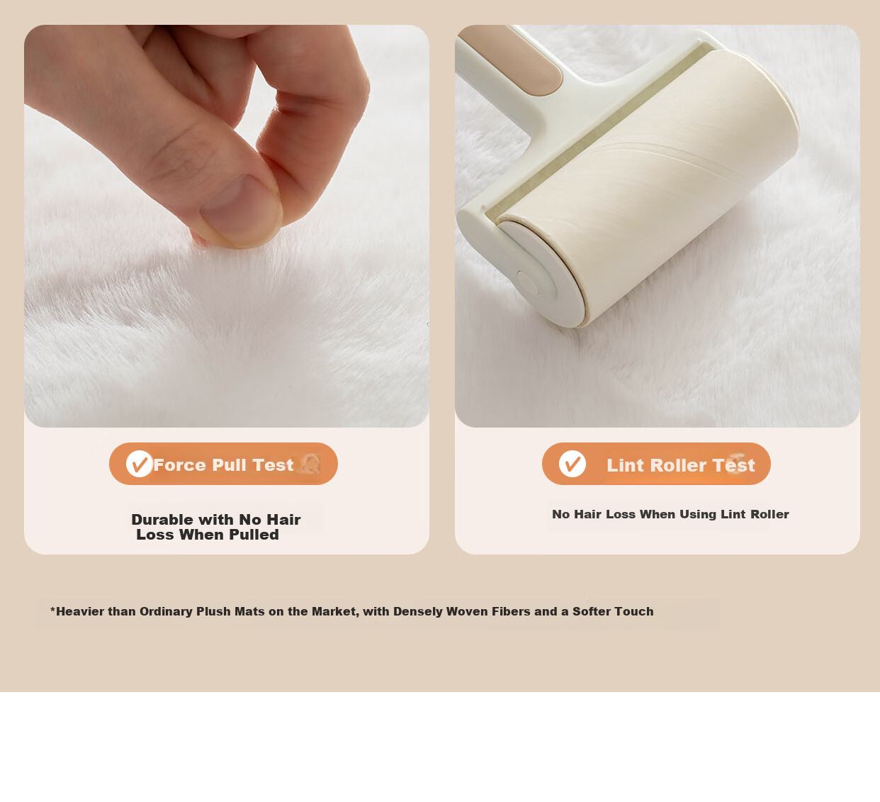 Xinglianxin Bedroom Carpet 2025 New Wash-Free Imitation Rabbit Long Hair Bedside Rug Floor Mat Window Cushion 120*160cm 6