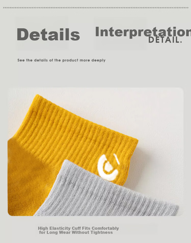 Modal 10 Pairs Men's Mid-Calf Socks Spring Summer Casual Breathable Student Short Socks 10A Antibacterial Deodorant Xinjiang Cotton Men's Socks 15