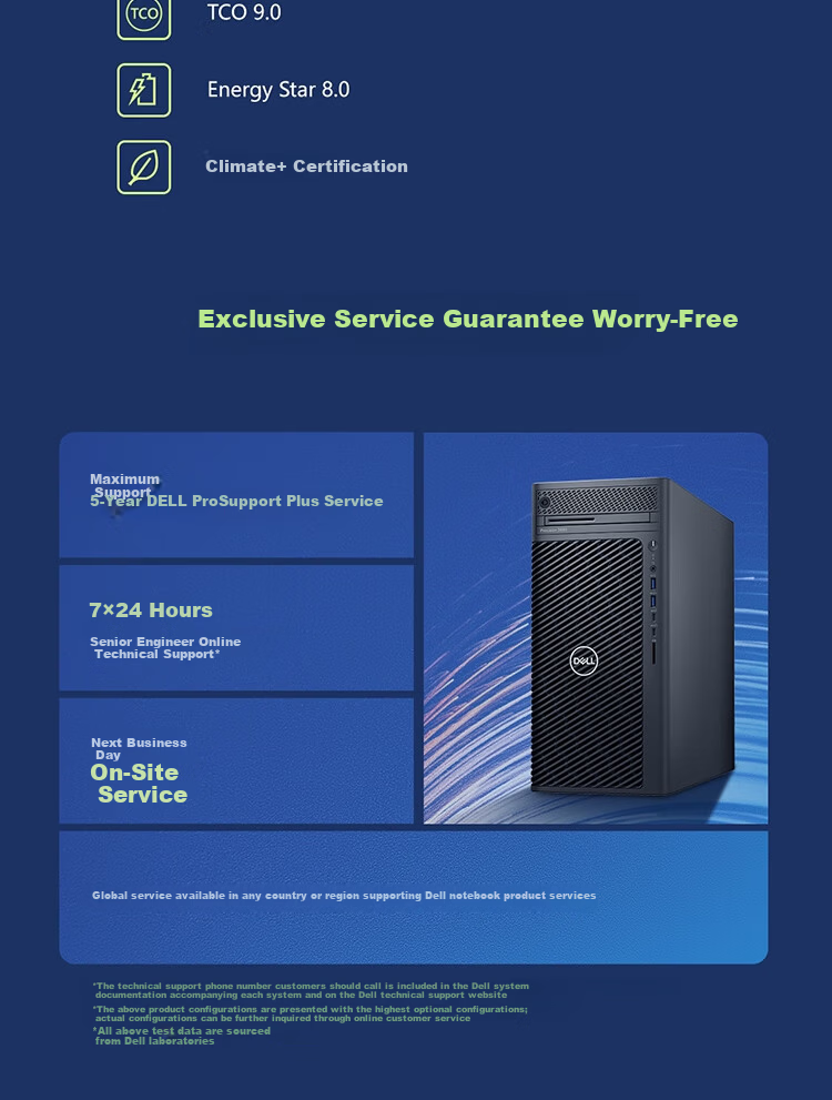 Dell Precision 3680 Tower Graphics Workstation Desktop i7-14700/32GB/512GB+2TB/RTX 5060 8GB/Custom 14