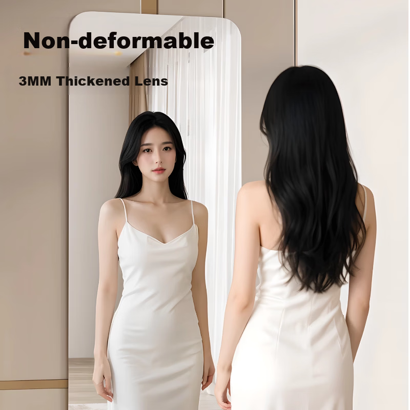Xiaojiang Full-Length Wall Mirror Dormitory Home Dressing Mirror Bedroom Closet Fitting Mirror 30x120cm