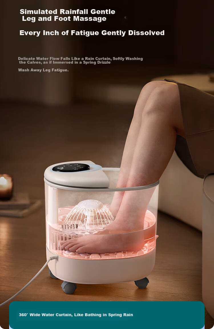 PHILIPS Foot Bath Bucket Automatic Massage Heating Intelligent Sterilization Knee Protection Steaming [Mid-Autumn Festival Gift] Birthday Present for Parents And Elders 3215F 10