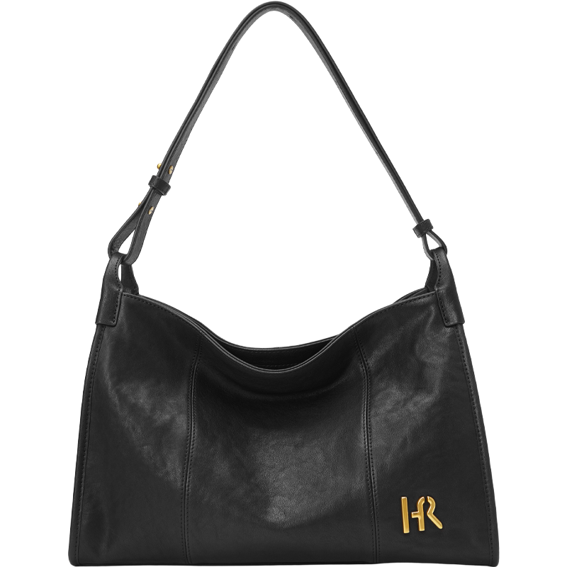 HR Handbag, Women's Large Capacity Shoulder Crossbody Bag, HOBO Bag, Vegetable Tanned Cowhide Tote Bag, Birthday Gift
