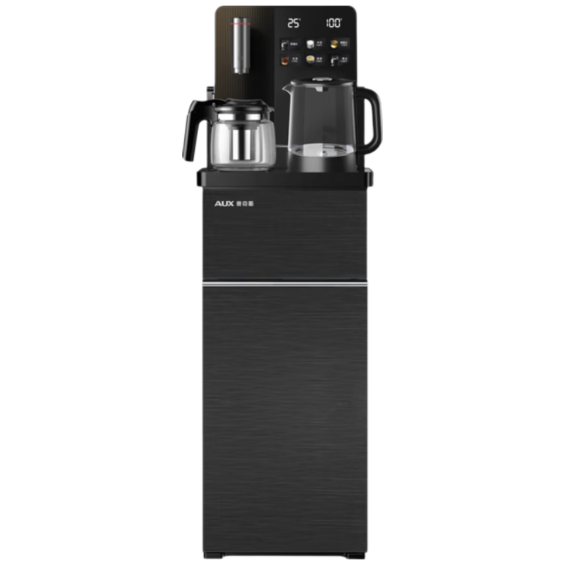 AUX Upgraded Titanium Tea Bar Machine All-in-One Smart Remote Control Water Dispenser Bottom Water Inlet Electric Kettle with Bottom Water Bucket Tea Brewing Warm Model YC-46