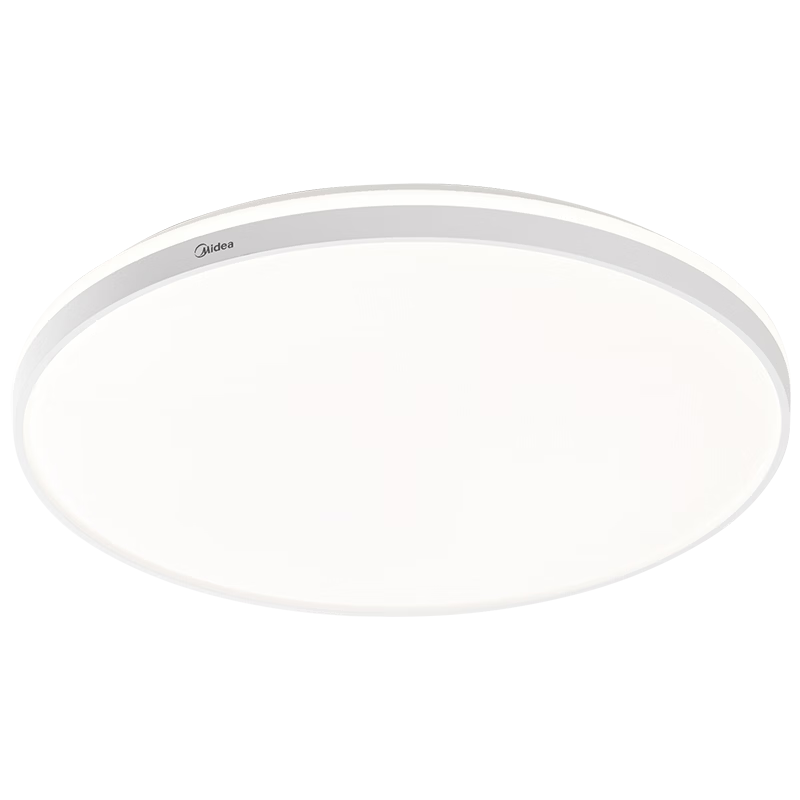 Midea Ceiling Light Simple LED Eye-Care Bedroom Lamp Three-Color Dimming 60W Bright Eye