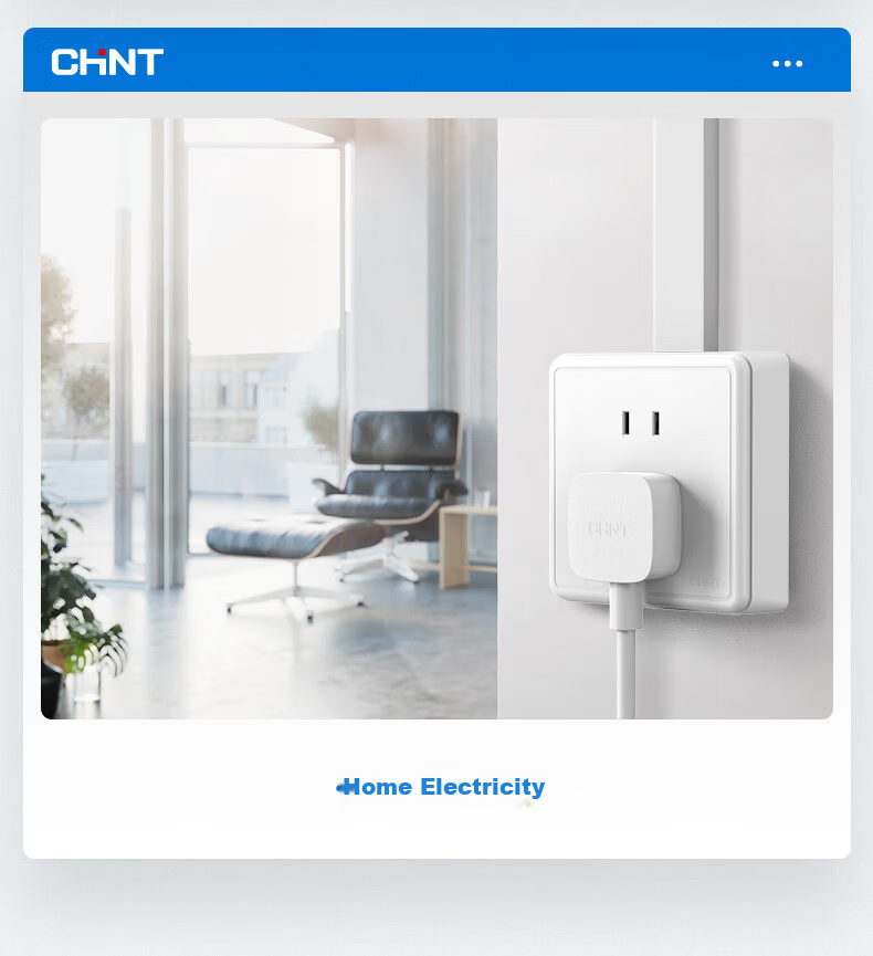 CHNT Surface Mounted Switch Socket Panel 1C Series Single Pole Single Control Three Hole 16A 11