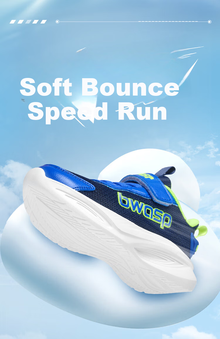 Bumblebee Kids Shoes 2026 Spring Boys Sports Shoes Girls Running Shoes D112531683 White Orange Yellow Size 42 3