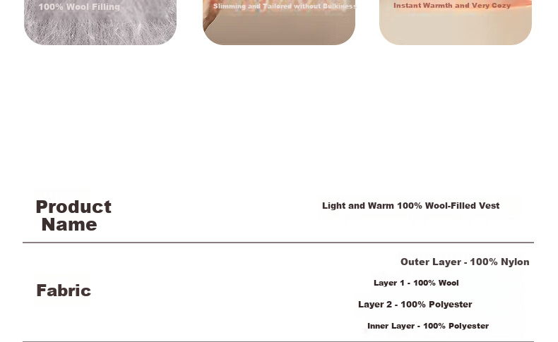Urban Beauty Women's Thermal Vest Wool Sleeveless Jacket Lightweight Fleece Thickened Heated Vest for Spring Autumn Winter 13