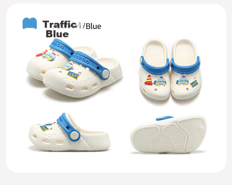 Mutong Kids Slippers Size 26 Summer Girls Baby Hole Shoes Cute Colorful Ribbon Beach Shoes Boys Water Play Shoes Bright Red 130 13