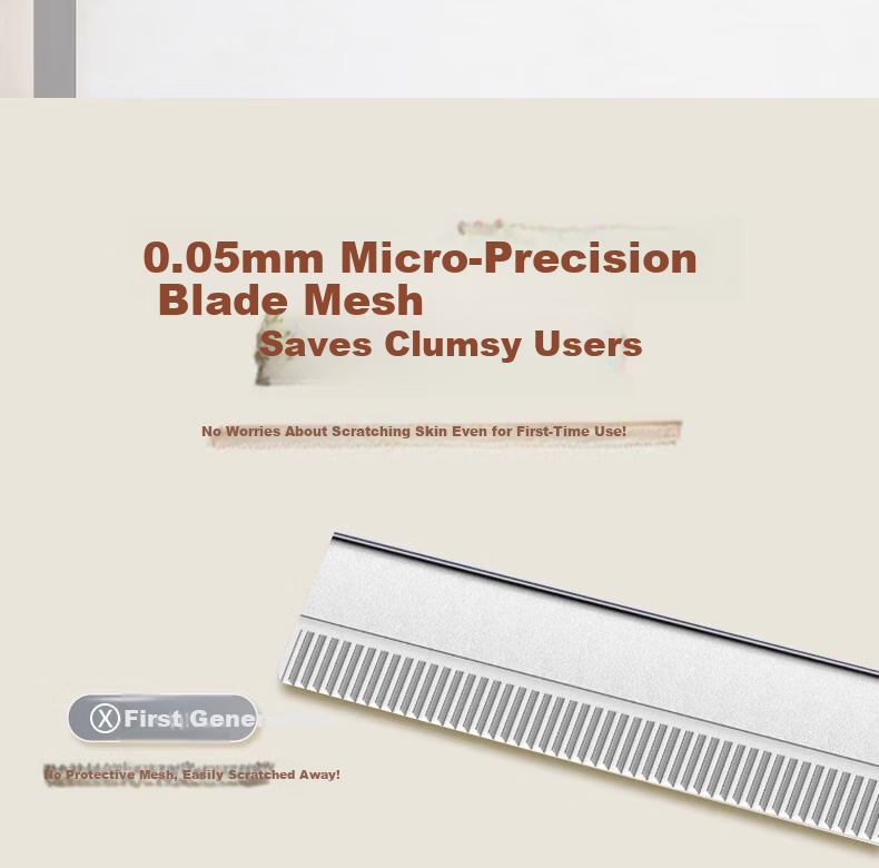 Keqi Foldable Eyebrow Razor Safety Anti-Scratch Eyebrow Shaver Hair Remover 3pcs for Beginners and Makeup Artists 3