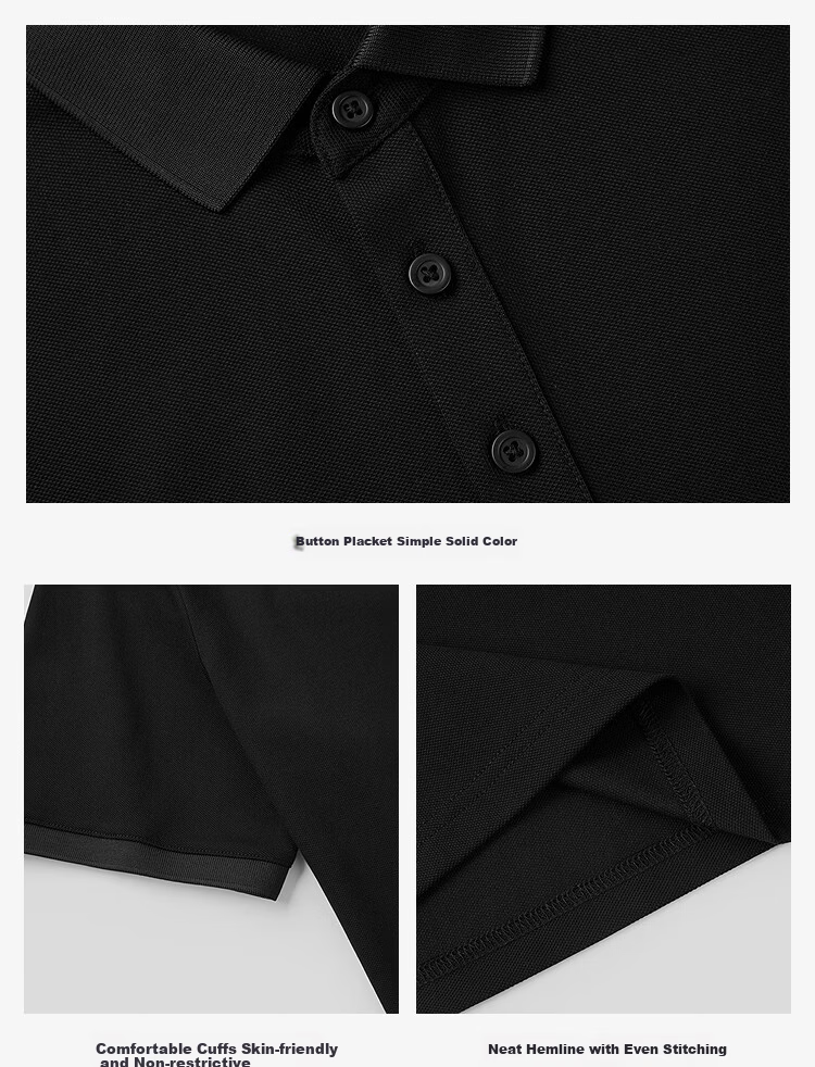 HLAHLA Men's Short Sleeve Polo Shirt 26 Summer Light Business Chic Ageless Series 11
