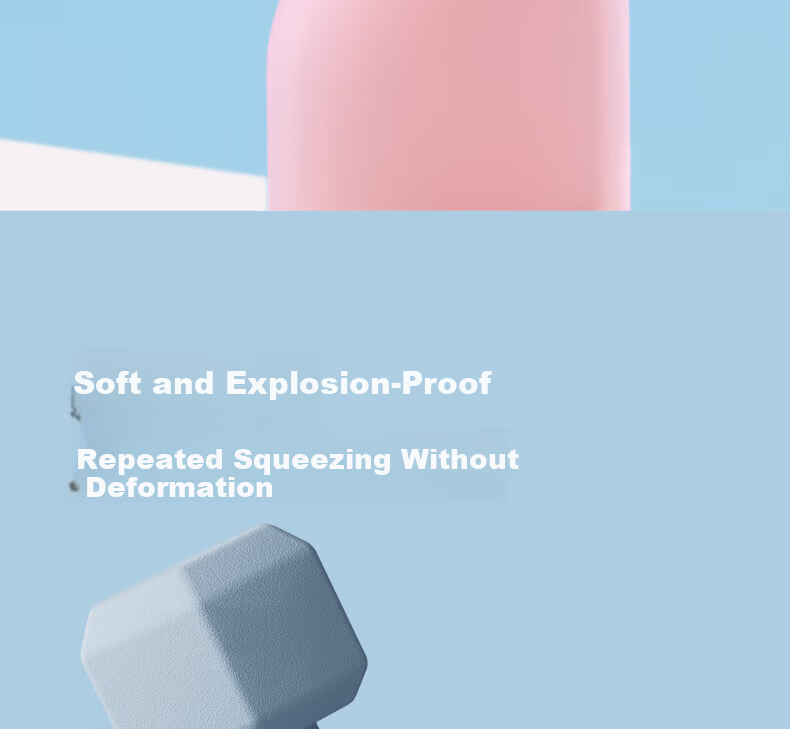 VIPY Travel Portable Shampoo and Body Wash Dispenser Bottles, Press Pump Empty Bottles for Toiletries, Travel Refill Bottles, Set of 3 6