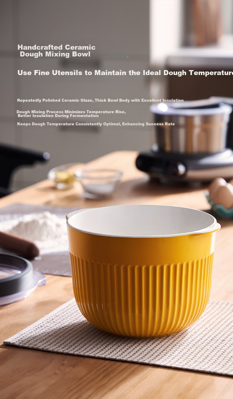 Donlim Multifunctional Kitchen Machine Glass Model Home Dough Maker Fully Automatic Dough Kneading and Meat Grinding Machine Kneading Stuffing Fermentation Beating DL-1350 14
