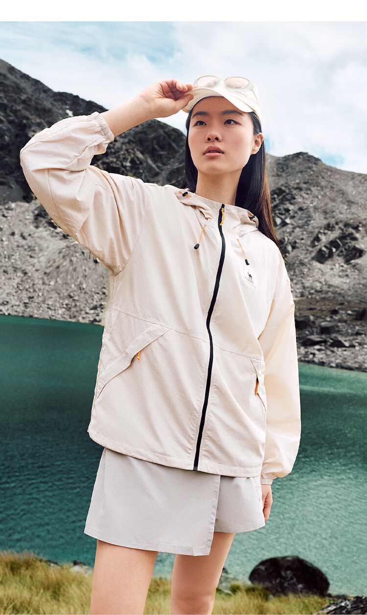 CAMEL Outdoor Original Yarn Sun Protection Jacket 2026 Spring Summer New Unisex Cooling Breathable Sun Protection Sports Jacket 1007 8