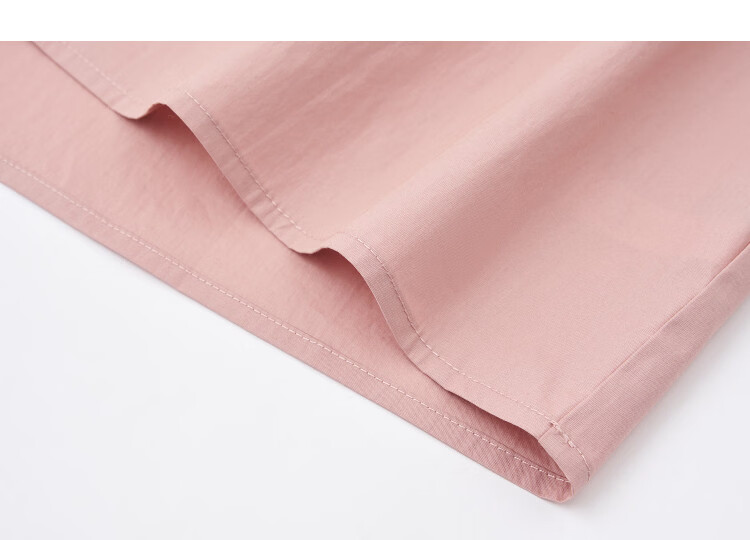 Demana [Cloud Share 100 Cotton] Summer Commuter Round Neck Waterdrop Asymmetric Button Loose Slimming Shirt for Women Premium Feel 19