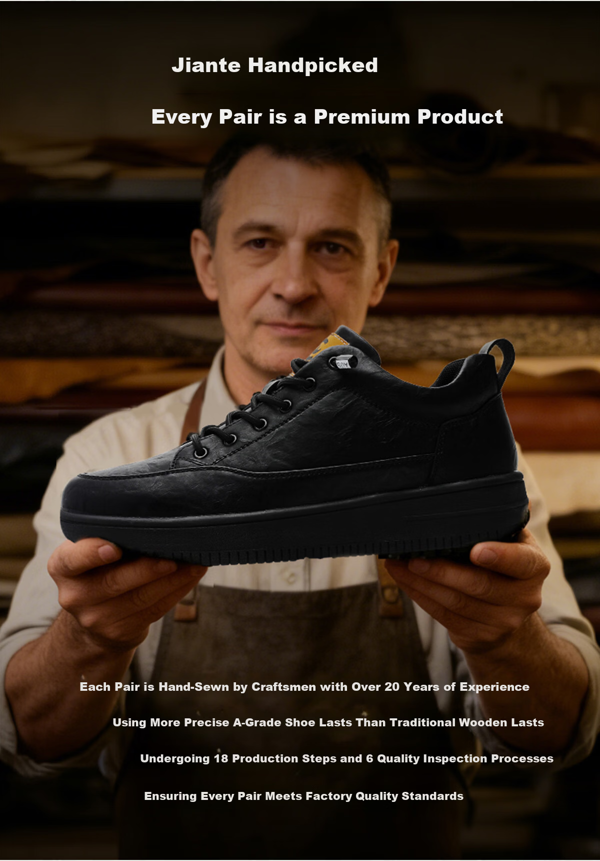 ChuWang Non-Slip Waterproof Oil-Resistant Chef Shoes Kitchen Work Casual Sneakers Men C1 Leather 41 20