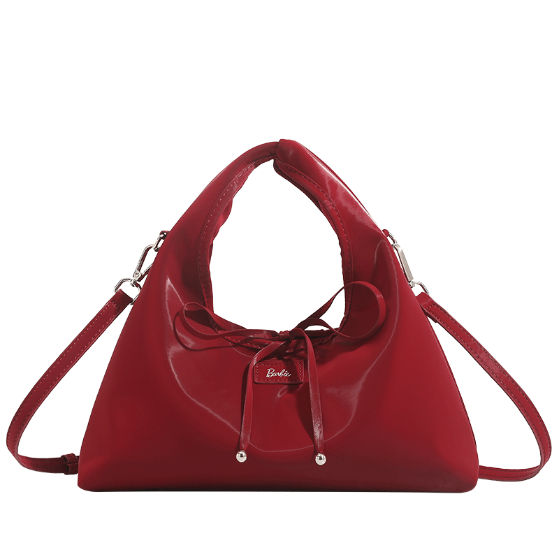 Barbie Women's Rice Ball Handbag New Crossbody Red Wedding Bag for Zodiac Year 18th Birthday Gift for Best Friend Valentine's Day