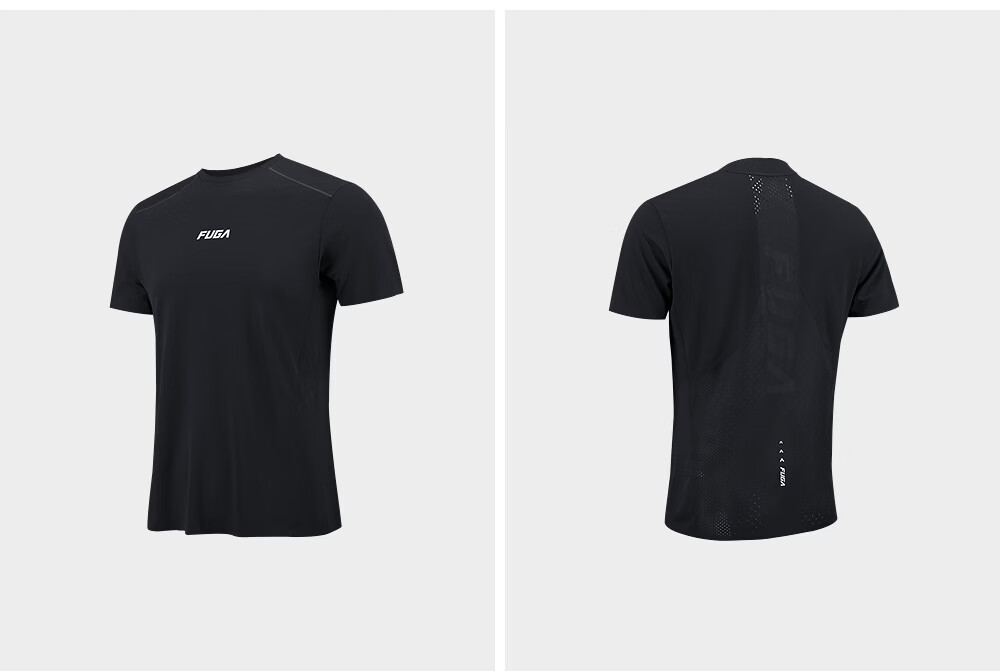 KAILAS FUGA Summer Outdoor Running Quick-Dry Breathable Lightweight Comfortable Functional Short-Sleeve T-Shirt for Men, Dark Navy Blue, XL 4