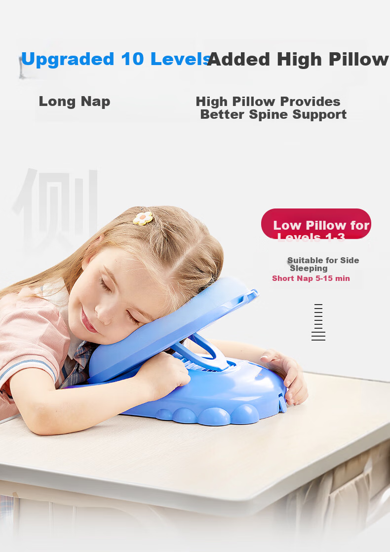 Maotaizi [For Students Only], Nap Pillow, Elementary School Student Prone Sleeping Pillow, Children's Nap Pillow, Desk Sleeping Aid, Classroom Sleep Essential 9