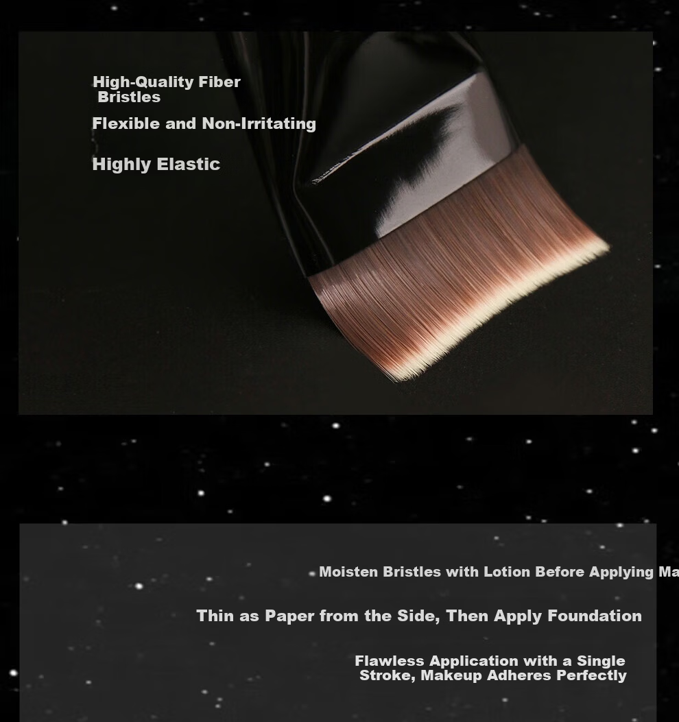 Painter D69 Curved Foundation Brush Ultra-Thin Wide Quick Makeup Streak-Free Beginner Makeup Brush 7