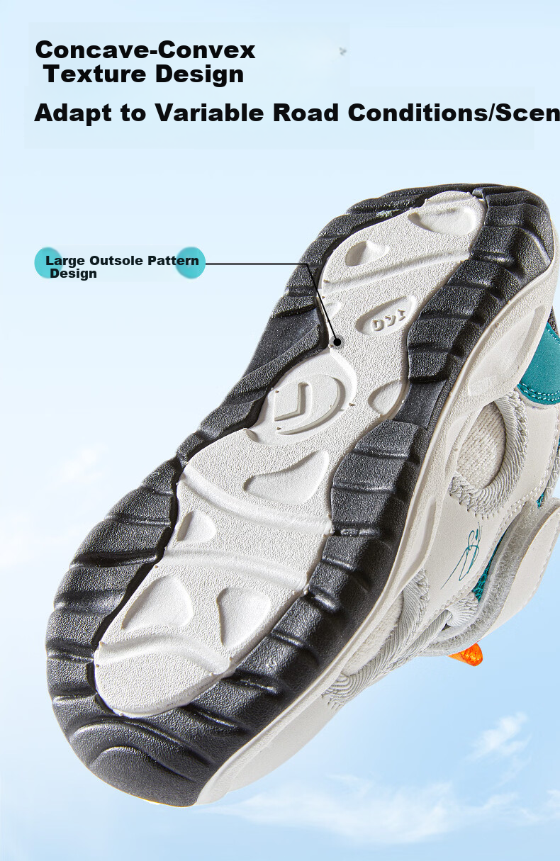 Ginoble Toddler Sandals 1-5 Years Unisex Children's Summer Functional Shoes GW1601A White 2