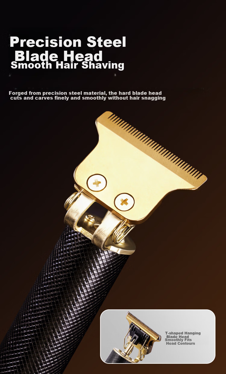 RTICS Hair Clipper, Shaving Machine, Hair Carving Tool, Adult And Child Electric Trimmer, Bald Head Gadget, Electric Hair Cutting Push Trimmer 4