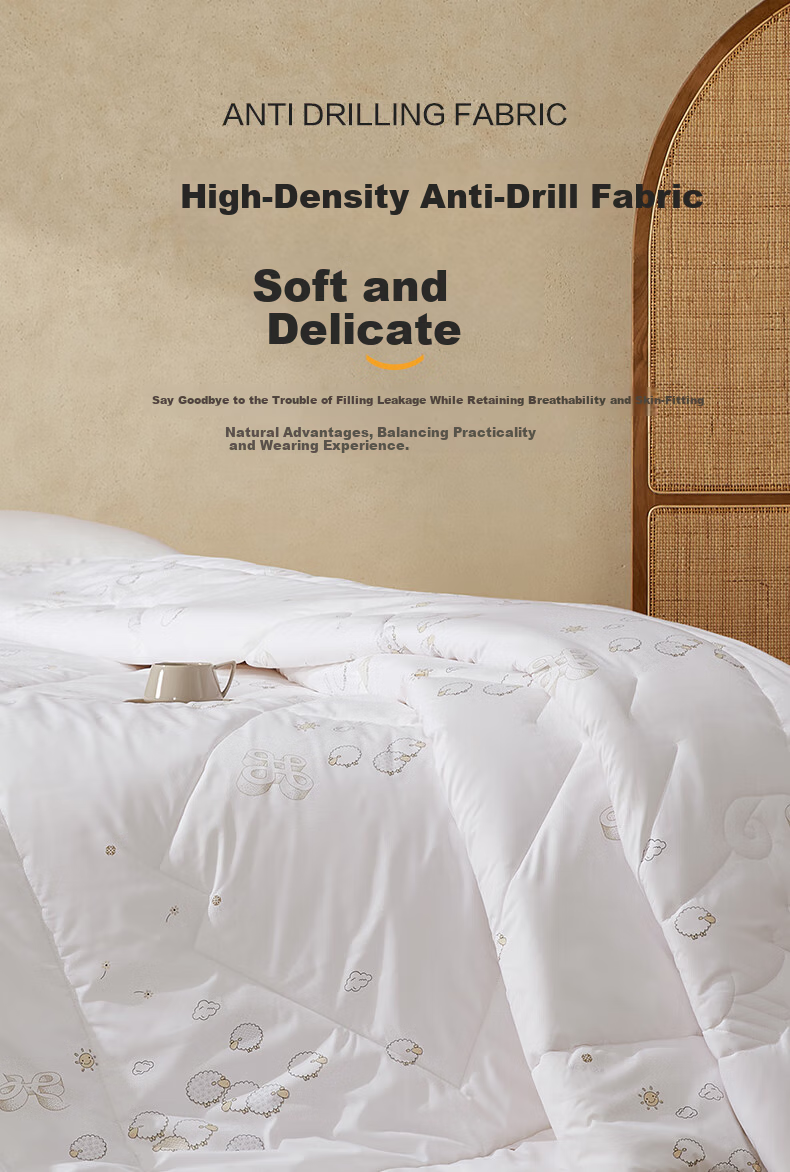 BEYOND Home Textiles Class A Antibacterial 100% Australian Imported Wool Quilt Winter Quilt Core Approx. 6.4 Jin 200*230cm 11